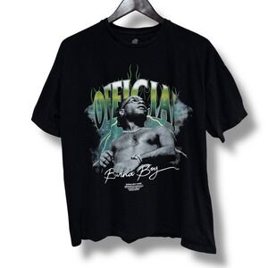 Boohoo Man X Burna Boy Vol 1 Graphic T Shirt‎ Size Medium 24 x 28